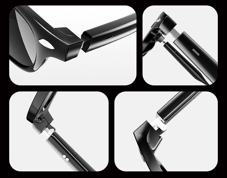 AI Smart Audio Glasses Bluetooth Translation H06A detail 4
