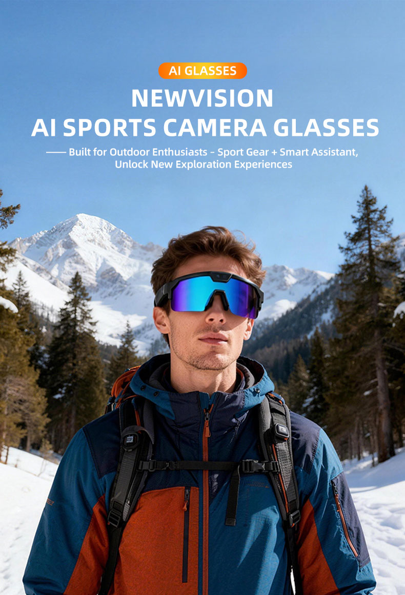 Q01 AI Sports Camera Glasses detail 1