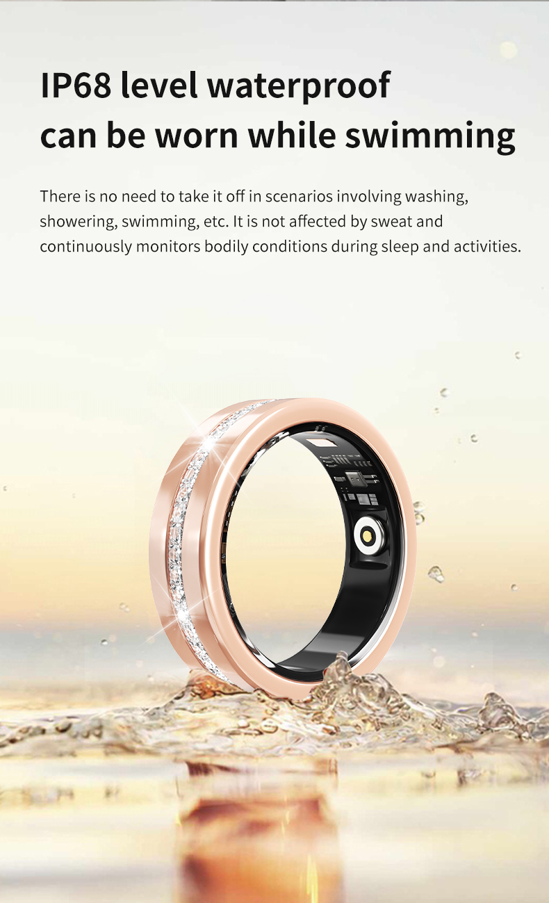 Smart Ring with Health Monitoring Sleep Tracking and Sports Modes detail 6