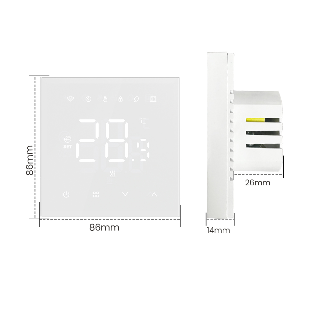 WiFi Smart Thermostat for Electric and Water Heating WT410 detail 6